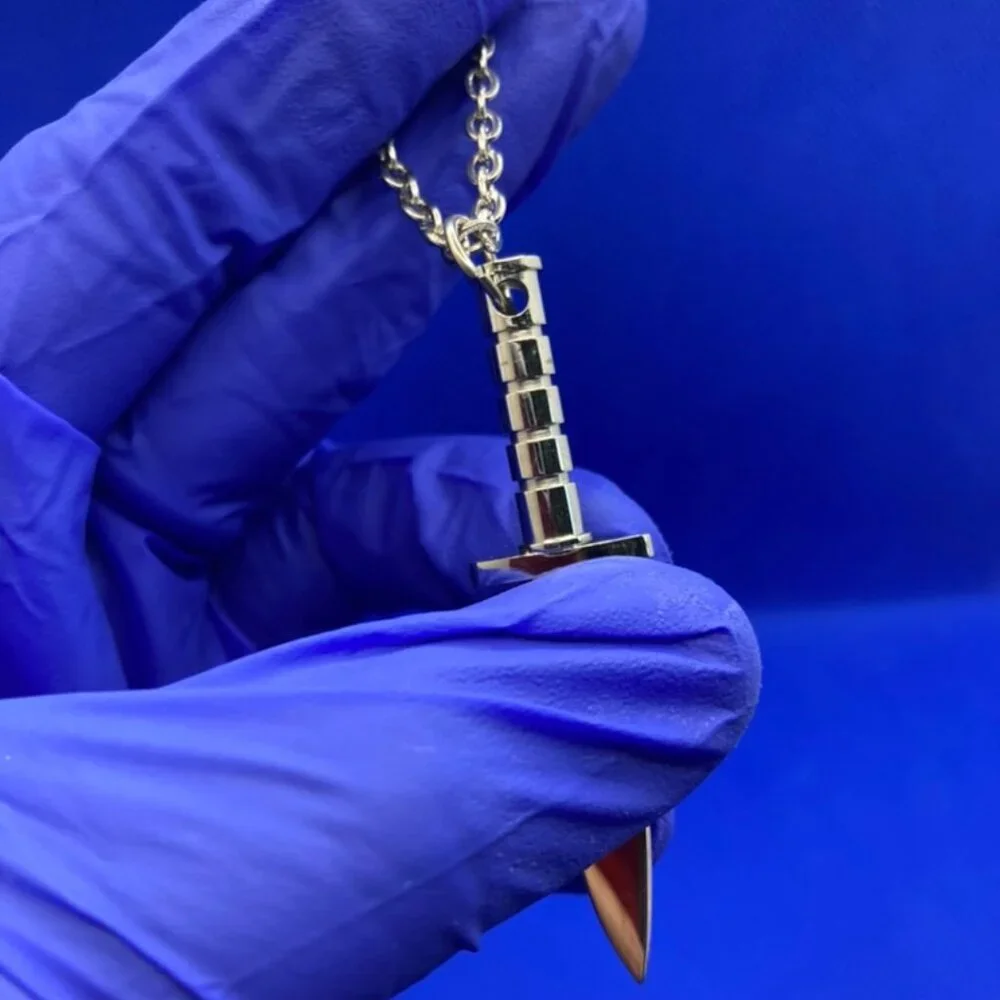 Stainless Steel Dagger Necklace
